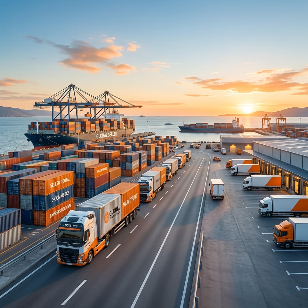 Aromart Logistics Backdrop